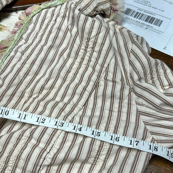 jacket/maxi skirt vintage Victorian boho NWT quilted jacket Loveshack fancy XS - Picture 12 of 17